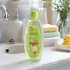 Baby shampoo, with a green bottle, is a gentle and nourishing shampoo for babies. It is specially designed for toddlers with a tear-free formula and a fresh fragrance details Picture